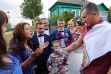 Фотосъемка свадьбы Алексея и Анастасии в Кричеве - заяц