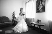 Фотосъемка свадьбы Андрея и Ольги в Могилеве - в комнате невесты